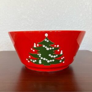 Vintage Waechtersbach Christmas Tree Bowl 9 Inch